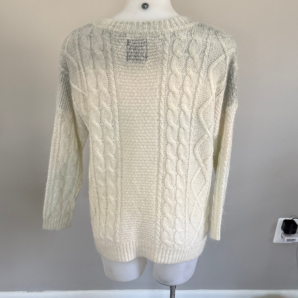 UNIF Gradient Cable Knit Sweater - Picture 2 of 3